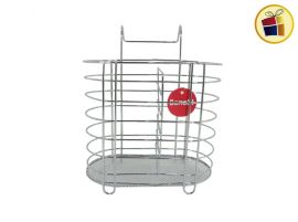 ESCURRIDOR DE CUBIERTO CROMADO 2 DIVISIONES OVALADO (CH) (746-24-39/161516) 