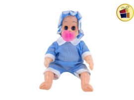 BEBOTE ROPA Y CHUPETE 25CM BOLSA FLUSS (C12/100684)