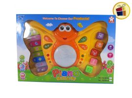 N22 PIANO MARIPOSA MUSICAL LUCES 19X29CM FLUSS (SD9918/101254)