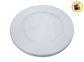 (P.G.R.C1.C2.F.B.RCIA)PLATO 17 BLANCO X10 CHICO (18465) PLASTICO SAN ANDRES 