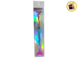 BROCHA DE MAQUILLAJE RECTA COLA SIRENA TRENDY (45766/14576)