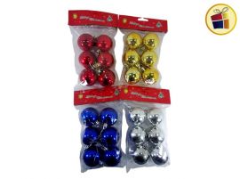 "P.C1.C2"GLOBO N°5 METALIZADO LISO X6 FLUSS (BX-0026/BX-0027/BX-0028/BX-0025/700268)