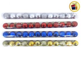 "P.G"GLOBO NAVIDEÑO N°4X12 EN ACETATO FLUSS (086-17-1A/000014)