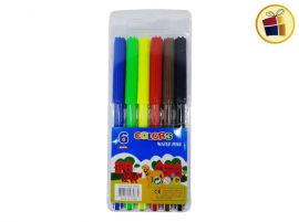 ### FIBRA MARCADOR X 6 TAPA COLOR ATHAND (858-6/856-6/085862) 