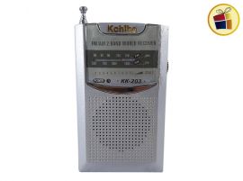 RADIO CHICA 2 BANDAS KCHIBO (200218)