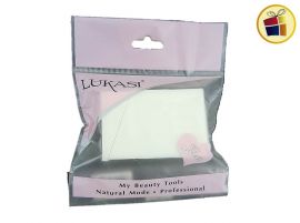 ESPONJA PARA ROSTRO X6 BLANCA (LUKASI) CH (841889)