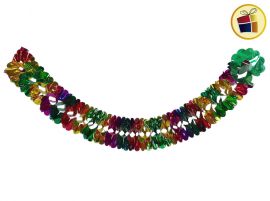 GUIRNALDA HOLOGRAMADA FORMA FLOR X1 (013-17-10/17102) CH