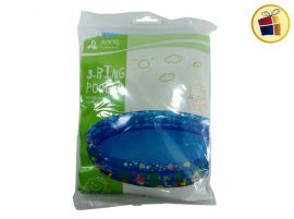 PILETA INFLABLE 3 AROS ESTAMPADO MAR 122X25CM BERKMA (17011/214845)