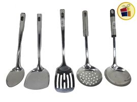 UTENSILIO ACERO MANGO ACERO  34CM SURTIDOS (652168/04398/04411/04404/04435/04428)