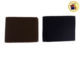 BILLETERA PARA HOMBRE CUERINA LISA (030825/BG52537)