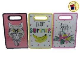 TABLA PLASTICA  ESTAMPADA PARA PICAR  20X30CM POKA (NS249679/596795)