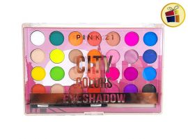 (DES 50)SOMBRA P/OJOS X28 TONOS CON APLICADOR PINK 21 (338912/CS2542)