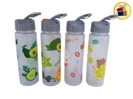 BOTELLA DEPORTIVA PLASTICA REFRIGERANTE ESTAMPADA 25CM POKA (NS230247/302479)