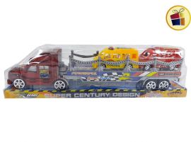 N22 CAMION + 2 CAMIONETAS POLICIAS 30CM BURBUJA  SEBIGUS (50223/122847)