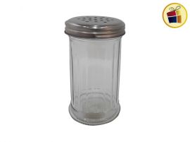 QUESERA DE VIDRIO TAPA METAL 14CM (113-15202/520216)