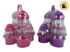 ESPECIERO DE VIDRIO DECO LUNARES X4 DAYSAL (004311/OAN31-4XS2)