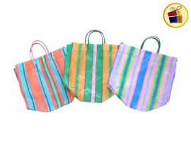 BOLSA DE COMPRA CON MANIJA PLASTICA NACIONAL 40 X 37 CM (089103)