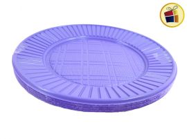 (P.G.R.C1.C2.F.B.RCIA)PLATO 17 LILA X10 CHICO (35150) PLASTICO SAN ANDRES 