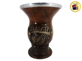 MATE BOCON BRASIL APLIQUE 14CM AZ MATES (052/003843)