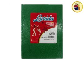 CUADERNO X50 HJS RAYADAS T/C ARAÑA VERDE LAPRIDA (002215)