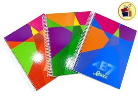 CUADERNO LAPRIDA AB7 TRADICIONAL 21X27 X 100 HJS RAYADAS (004912/627001)