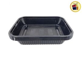 (P.G.)BANDEJA 107 X10  NEGRA MICROONDAS (11664) CELPACK