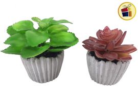 ADORNO PLANTA SUCULENTA ARTIFICIAL 17CM NICO (518-4/610517)