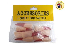 DEDO CORTO CON UÑA GOMA X10   879-15-3/12629  CH