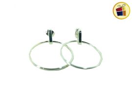 ARO ARGOLLA ACERO CHICO CON GANCHO 2.5CM (737206/HB1641)