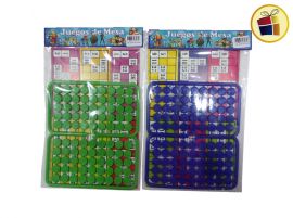 N23 JUEGO DE LOTERIA X12 PLASTICA  EL PROGRESO (11597/030343)