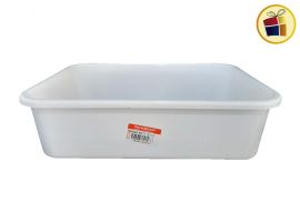 BATEA CONTENEDORA RECTANGULAR 10.5 LTS HERALDPLAST 40.5 X 29 CM (B203/192037)