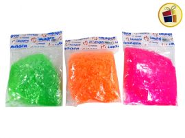 PELUCA PLASTICA FLUOR ECONOMICA X1 (78876) IMAGEN PARTY 