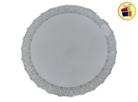 BANDEJA REDONDA 39CM CON BLONDA (CBBR1039/02021) KOVAL PLAST            