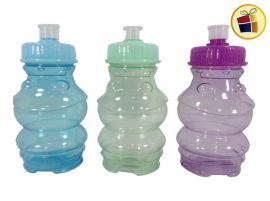 BOTELLA INFANTIL SAPO  PEPE PICO PUSH UP OPENING (TB-2177TD/111792)