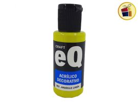 PINTURA ACRILICO DECORATIVO AMARILLO LIMON EQ (303/008303)