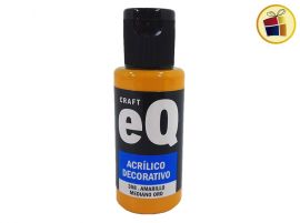 PINTURA ACRILICO DECORATIVO EQ AMARILLO MEDIANO ORO (308/008341)