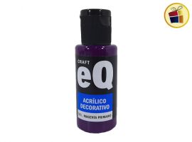 PINTURA ACRILICO DECORATIVO EQ MAGENTA PRIMARIO (501/008501)