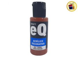 PINTURA ACRILICO DECORATIVO EQ TIERRA SIENA TOSTADA (803/008679)