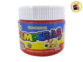 P.R.G.VA.TEMPERA POTE FAPYC-MAXXUM 250 GRS ROJO BERMELLON (10302/411229)