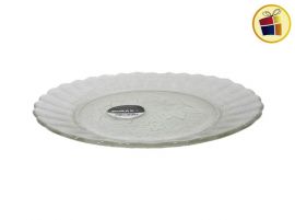 "P.R.C1.C2.M."PLATO DE VIDRIO PLAYO ORQUIDEA DURAX (R300/415009)