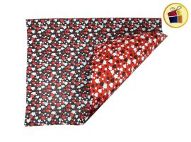 CARTULINA FANTASIA CORAZONES NEGRO Y ROJO (ALFA) (042099)