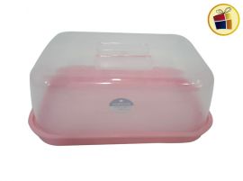 FIAMBRERA PLASTICA RECTANGULAR CON TAPA STAR HOUSE (2741/112748)