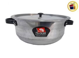 "P.R"CACEROLA N°22 ALUMINIO ECO ASA CHAROL ALUMAR (100135/10303/375098)