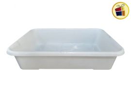 BATEA RECTANGULAR CHICA 30X22X7CM MIS PLAST (010653/00314/0877/160877)