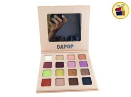 (DCTO 30)%PALETA DE SOMBRAS X16 TONOS CON ESPEJO DAPOP (51681/HB101856)