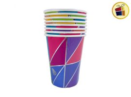 VASO X8 STAMP MARMOLADO MULTICOLOR (SMM163/02844) OTERO