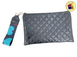 CARTERA SOBRE CUERINA CON LLAVERO CINTA (87659/BG10)