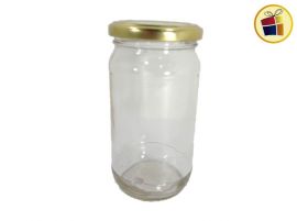 FRASCO DE VIDRIO ALBA 330CC TAPA AXIAL 63MM MEGA ENVASE  (618139/0007)