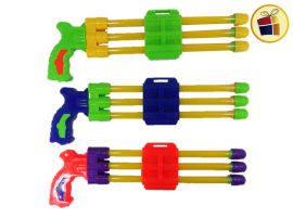 PISTOLA LANZA AGUA 3 CAÑONES 40CM BERKMA (SD22229/222299)