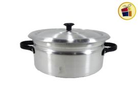 "P.R"CACEROLA N°20 ALUMINIO ASA  CHAROL ALMANDOZ (113/373729)